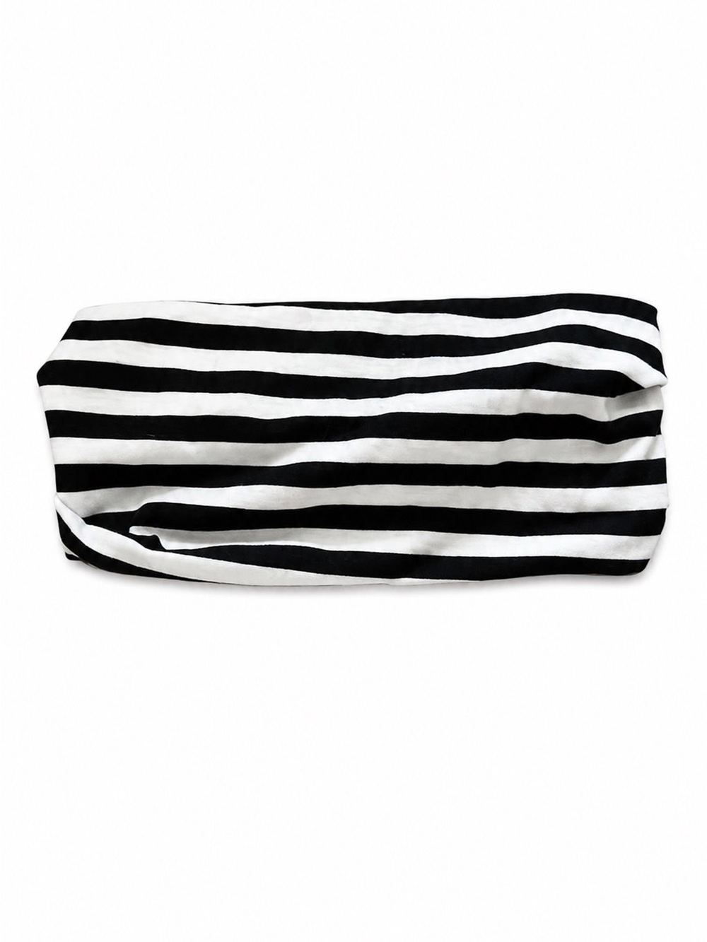 Black and White Stripe Headband